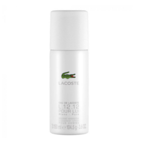 Lacoste Eau De Lacoste L.12.12 Blanc Pure Deodorant - LIQD Diamond Cologne