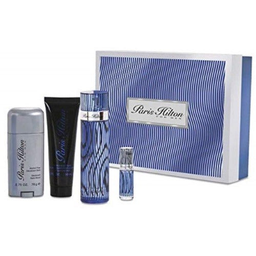 Paris Hilton Man 4 Piece Gift Set - LIQD Diamond Cologne