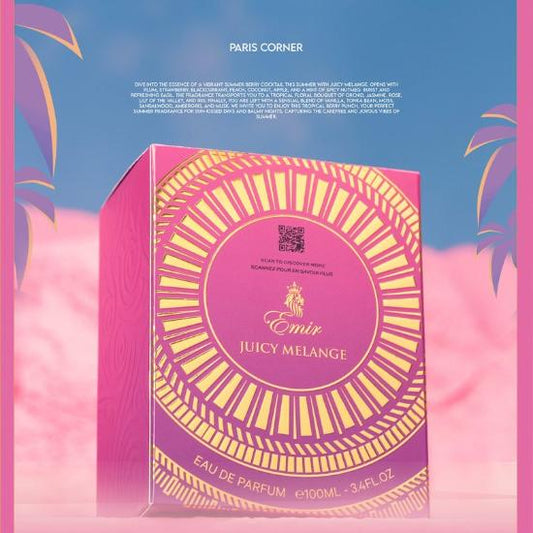 Paris Corner Emir Juicy Melange Eau De Parfum - LIQD Diamond Cologne