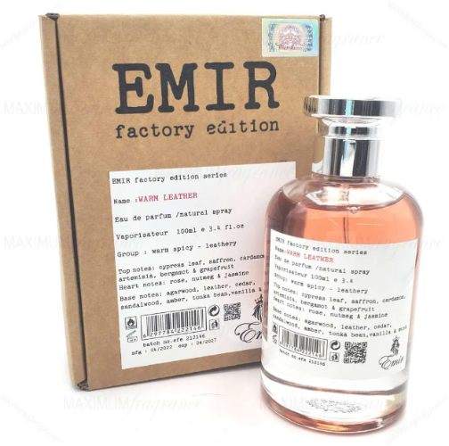 Paris Corner Emir Factory Edition Warm Leather Eau De Parfum - LIQD Diamond Cologne