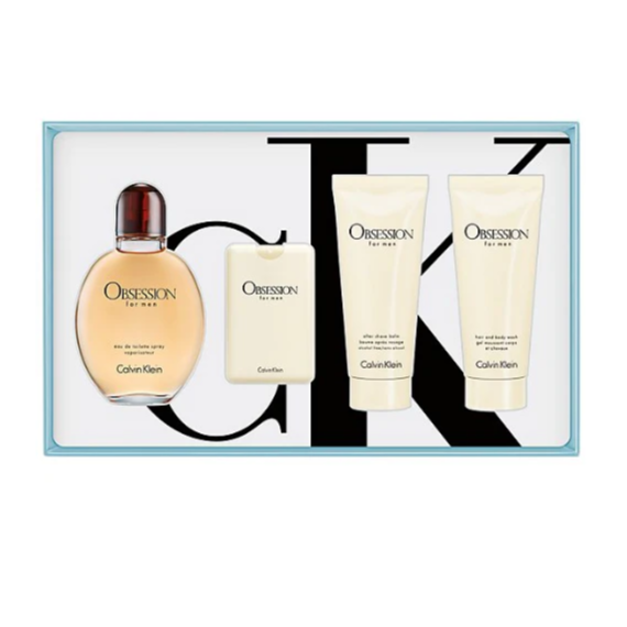 Calvin Klein Obsession 4 Piece Gift Set - LIQD Diamond Cologne