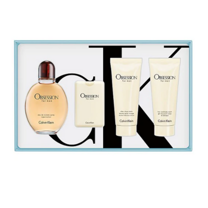 Calvin Klein Obsession 4 Piece Gift Set - LIQD Diamond Cologne