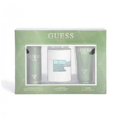 Guess Man 3 Piece Gift Set - LIQD Diamond Cologne