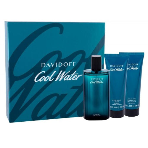 Cool Water 3 Piece Gift Set - LIQD Diamond Cologne