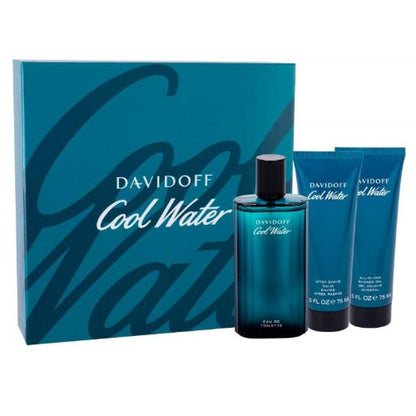 Cool Water 3 Piece Gift Set - LIQD Diamond Cologne