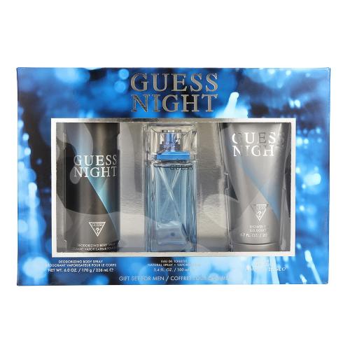 Guess Night 3 Piece Gift Set - LIQD Diamond Cologne