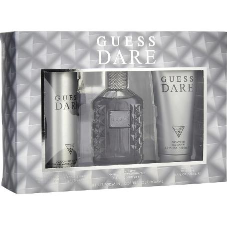 Guess Dare 3 Piece Gift Set - LIQD Diamond Cologne