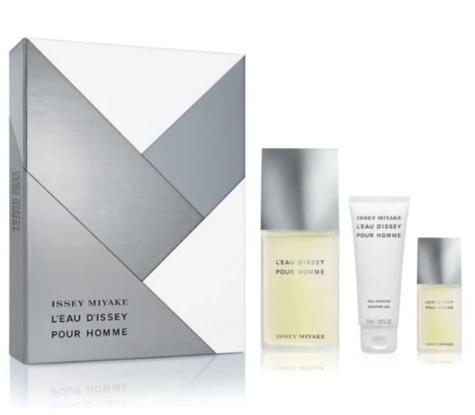 L'Eau D'Issey 3 Piece Gift Set - LIQD Diamond Cologne