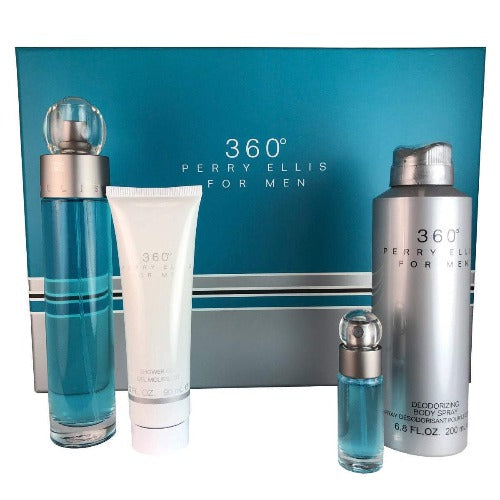 360 Men 4 Piece Gift Set - LIQD Diamond Cologne