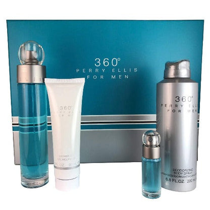 360 Men 4 Piece Gift Set - LIQD Diamond Cologne